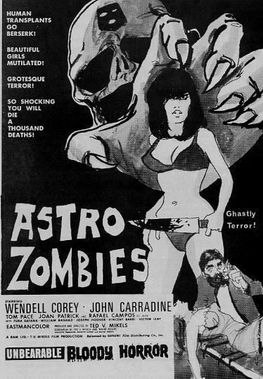 The Astro-Zombies The AstroZombies 1968 HORRORPEDIA