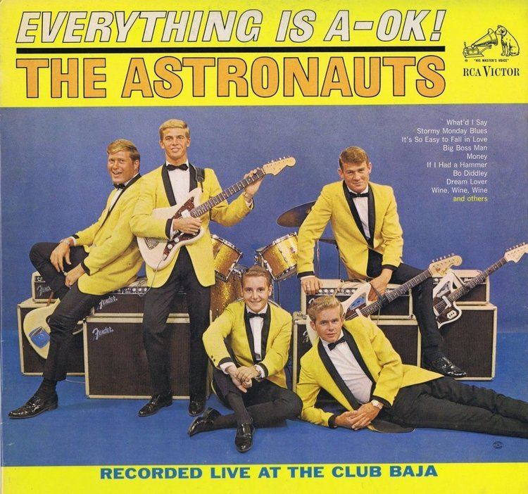 The Astronauts (band) THE ASTRONAUTS Everything is AOK RCA 1964 surf garage