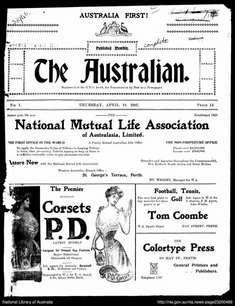 The Australian (Perth 1907–08)