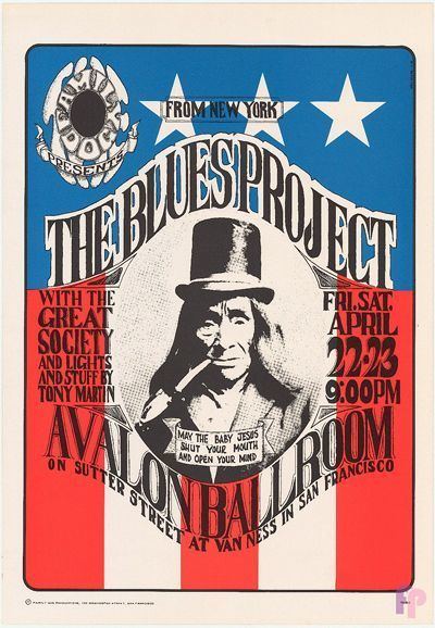 The Avalon Classic Poster Blues Project at Avalon Ballroom 4222366 by Wes