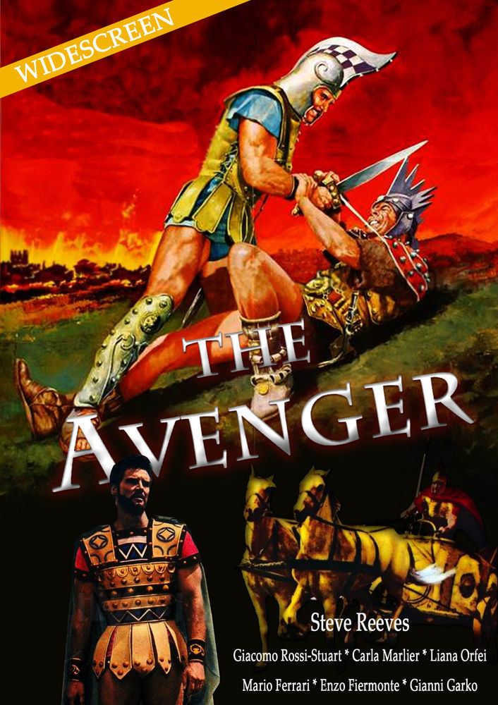 The Avenger (1962 film) The Avenger 1962 Steve Reeves Liana Orfei DVD Widescreen