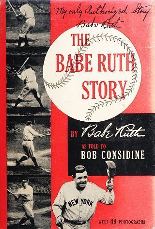 The Babe Ruth Story The Babe Ruth StoryBook Film 1948 The Pop History Dig
