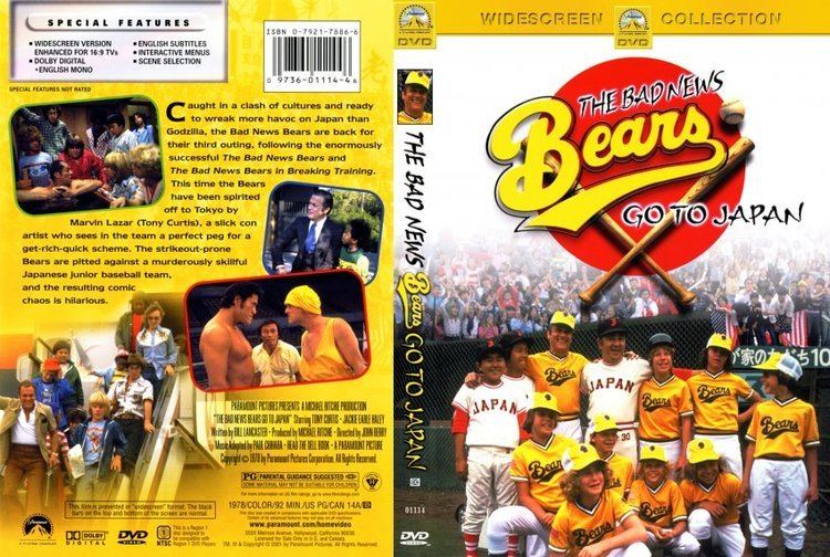 The Bad News Bears Go to Japan Bad News Bears Go To Japan Movie DVD Scanned Covers 349Bad News