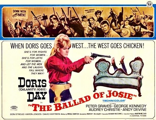 The Ballad of Josie Doris Day The Ballad of Josie 1968 The Films of Doris Day