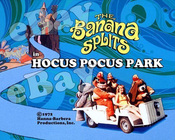 The Banana Splits in Hocus Pocus Park Rare BANANA SPLITS IN HOCUS POCUS PARK Cartoon Color Photo HANNA