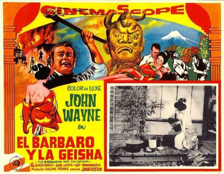 The Barbarian and the Geisha movie scenes Lobby Card Mexicaine