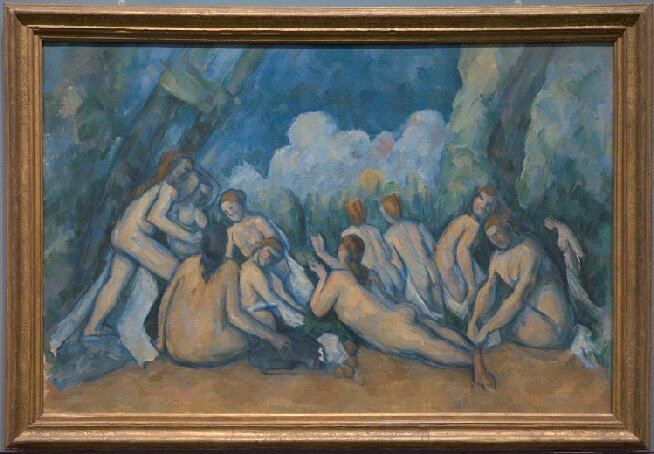 The Bathers (Cézanne) Paul Czanne Bathers Les Grandes Baigneuses NG6359 National