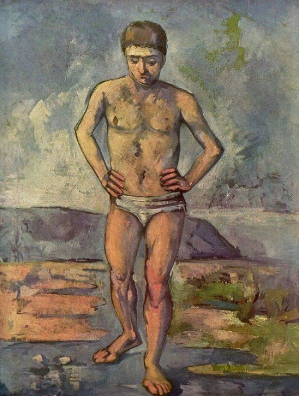 The Bathers (Cézanne) The Bather 188587 by Paul Cezanne