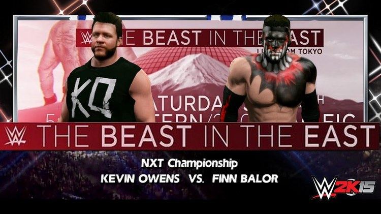 The Beast in the East WWE Beast in the East Kevin Owens vs Finn Balor NXT Championship