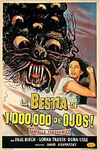 The Beast with a Million Eyes The Beast with a Million Eyes 1955 Posteritati Movie Poster