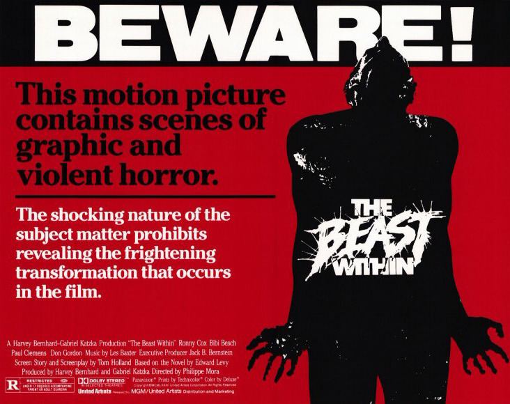 The Beast Within The Beast Within 1982 HORRORPEDIA