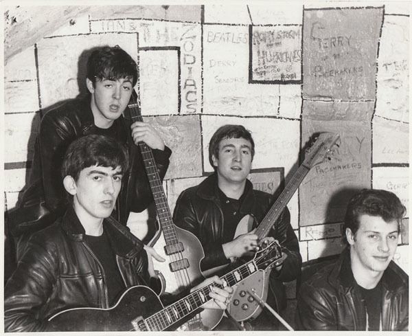 The Beatles at The Cavern Club The Beatles Original 1961 PreFame Cavern Club Photograph