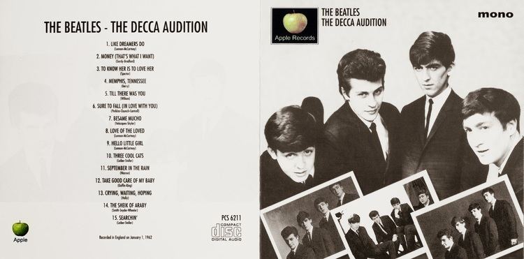 The Beatles' Decca audition Reliquary Beatles The The Decca Audition SBD