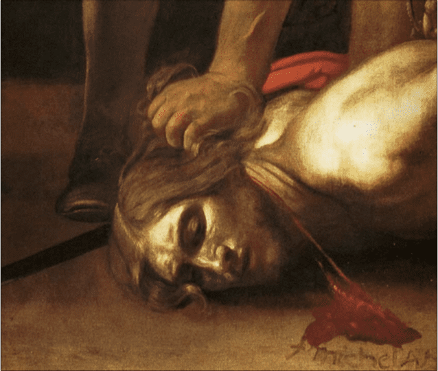 The Beheading of Saint John the Baptist (Caravaggio) The Beheading of Saint John the Baptist Caravaggio It39s Artalicious