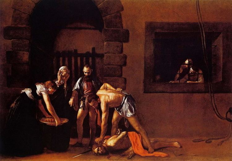 The Beheading of Saint John the Baptist (Caravaggio) Hunting Caravaggio Beheading of St John the Baptist