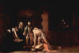 The Beheading of Saint John the Baptist (Caravaggio) httpsuploadwikimediaorgwikipediacommonsthu