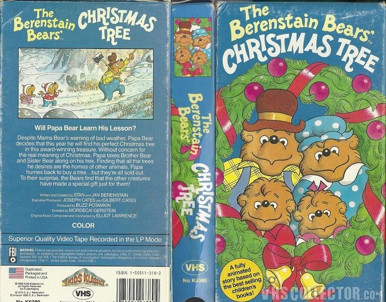 The Berenstain Bears' Christmas Tree The Berenstain Bears39 Christmas Tree VHSCollectorcom Your