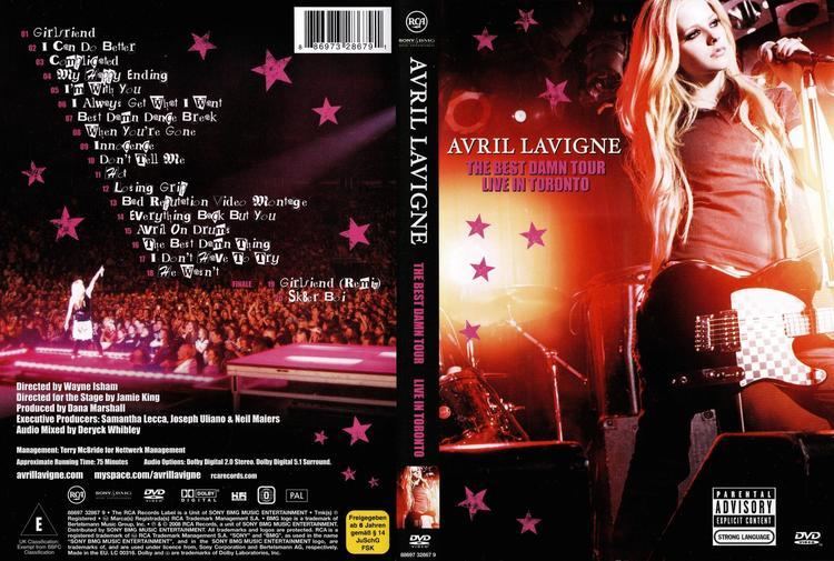 The Best Damn Tour: Live in Toronto DVD5 Avril Lavigne Live in Toronto The Best Damn Tour 2008