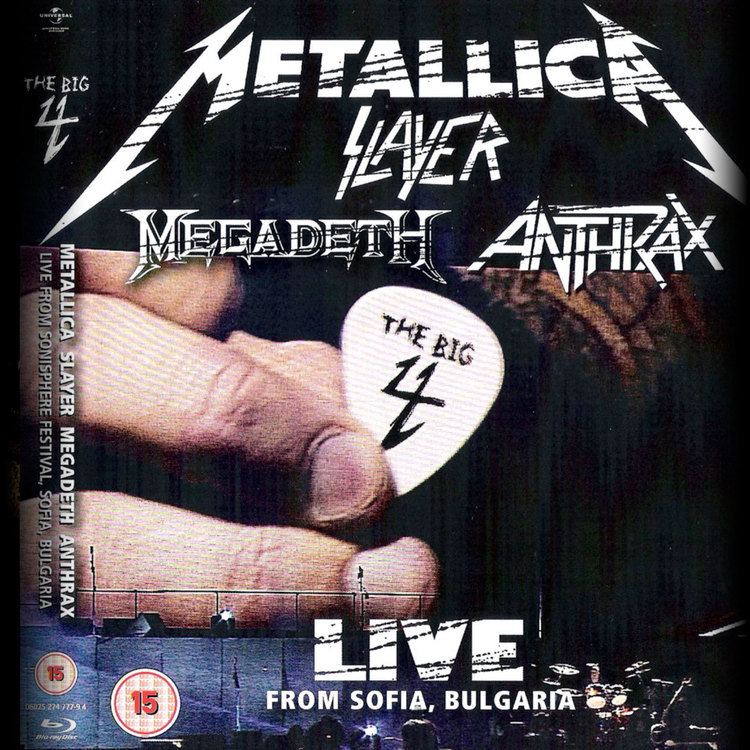 The Big Four: Live from Sofia, Bulgaria The Big Four Live from Sofia Bulgaria UK Megadeth