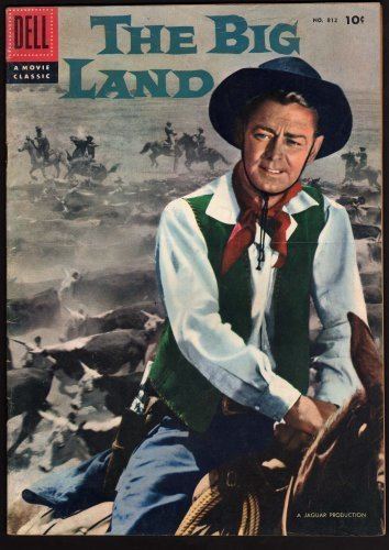 The Big Land The Big Land No 812 Dell Comics Amazoncom Books