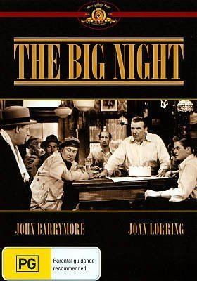 The Big Night The Big Night 1951 Amazoncouk John Drew Barrymore Preston