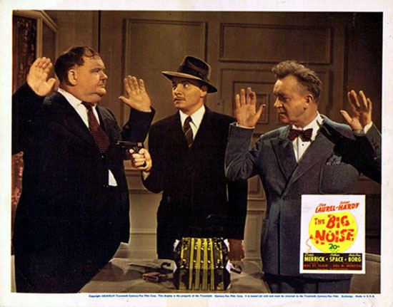 The Big Noise (1944 film) THE BIG NOISE 1944 Lobby Card 4 Laurel and Hardy