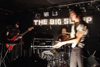 The Big Sleep (band) the name of the band is THE BIG SLEEP This Brooklyn Trio