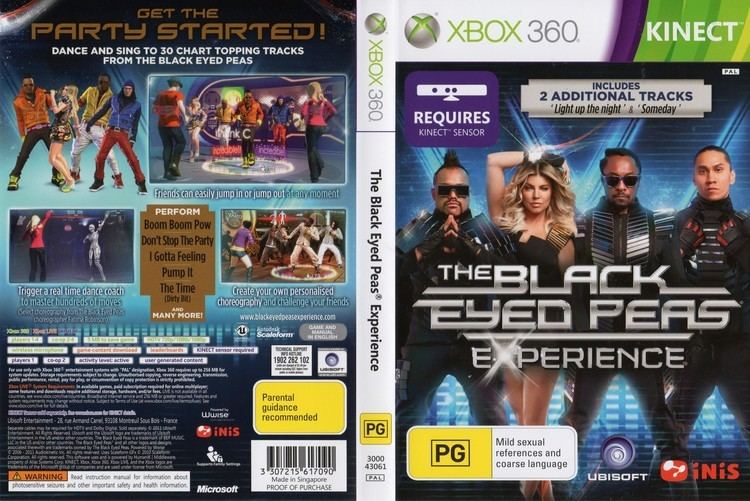 The Black Eyed Peas Experience Kinect The Black Eyed Peas Experience 2011 PAL Xbox 360 CD