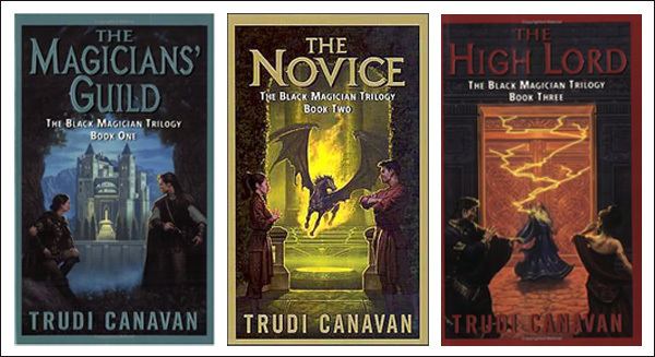 The Black Magician (novel series) sharing books The Black Magician trilogy by Trudy Carnavan