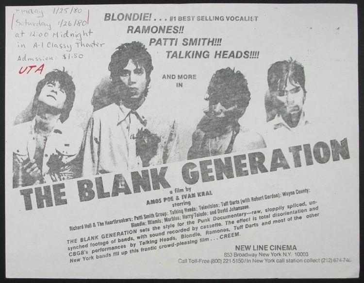 The Blank Generation Philropost THEGENERATION