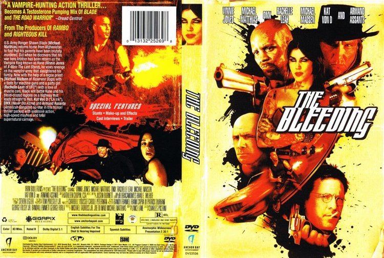 The Bleeding (film) The Bleeding Movie DVD Scanned Covers The Bleeding 2010 DVD