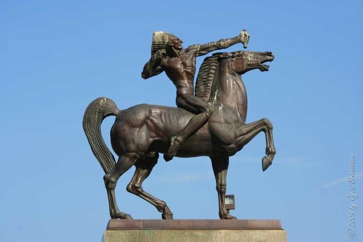 The Bowman and The Spearman Public Art in Chicago Grant Park The Bowman and The Spearman by