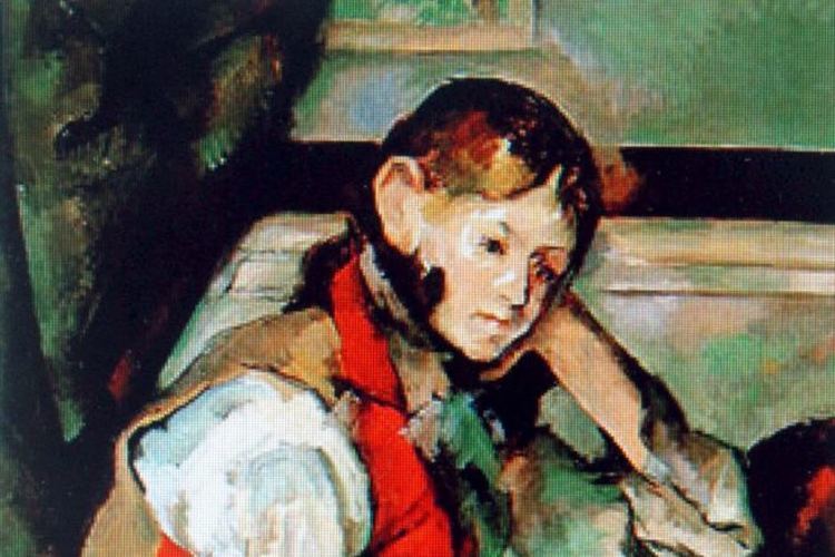 The Boy in the Red Vest The Cezanne painting The Boy in the Red Vest ABC News Australian