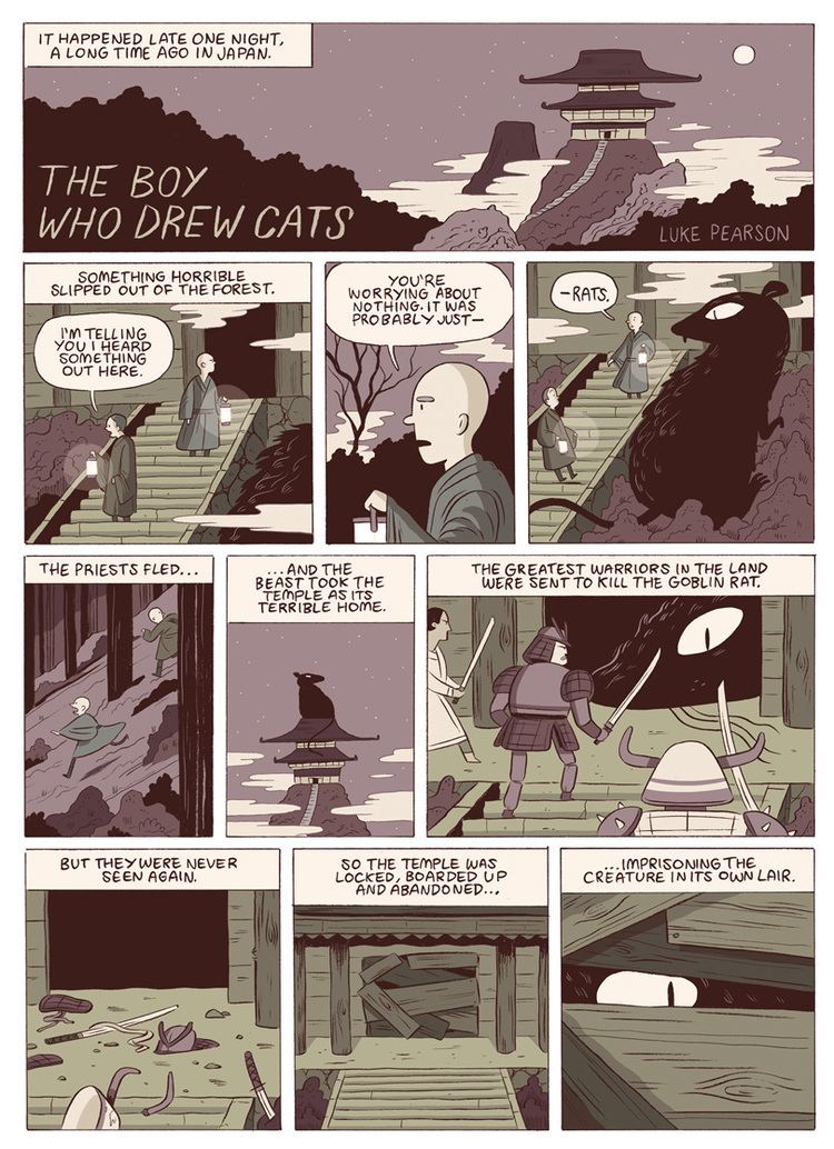The Boy Who Drew Cats The Boy Who Drew Cats Luke Pearson Illustration and Comics