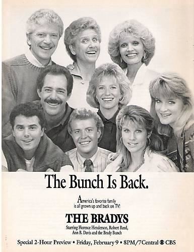 The Bradys The Brady Bunch Blog The Bradys 1990 TV Guide Ads