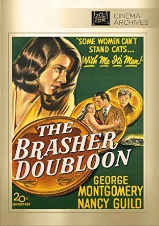 The Brasher Doubloon Amazoncom The Brasher Doubloon George Montgomery Conrad Janis