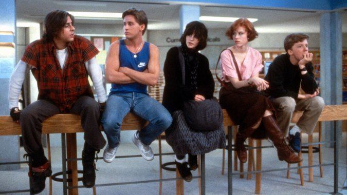 The Breakfast Club movie scenes  The Breakfast Club 