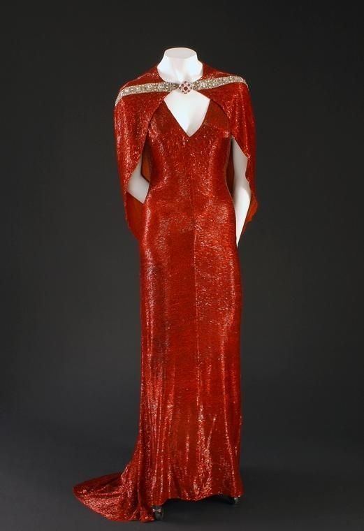 The Bride Wore Red From The Bride Wore Red worn by Joan Crawford designed by Adrian
