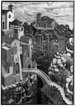 The Bridge (M. C. Escher) httpsuploads0wikiartorgimagesmcescherthe