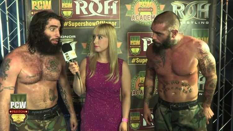 The Briscoe Brothers Dem Boys The Briscoe Brothers backstage at PCW SuperShow Of