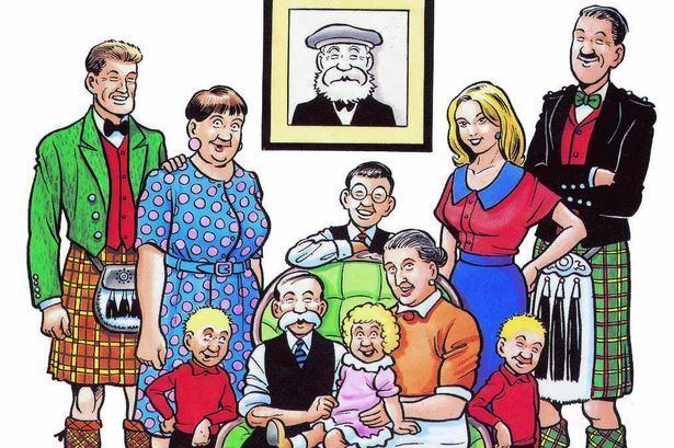 The Broons From the page to the stage The Broons leave Glebe Street for their