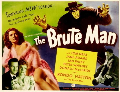 The Brute Man the brute man 1946 Tumblr