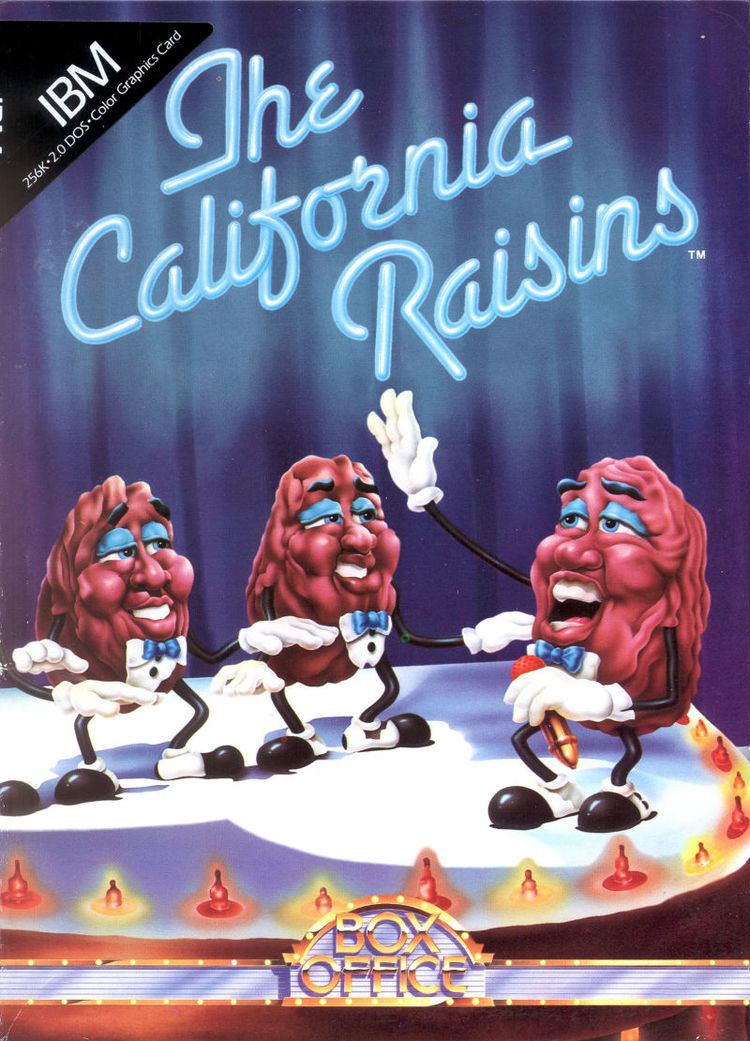 The California Raisins The California Raisins for Apple II 1988 MobyGames