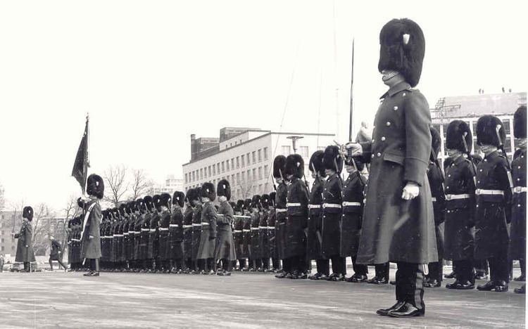 The Canadian Guards The Canadian Guards Depot staff 1968