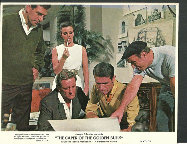 The Caper of the Golden Bulls The Caper of the Golden Bulls 1967 color DVD