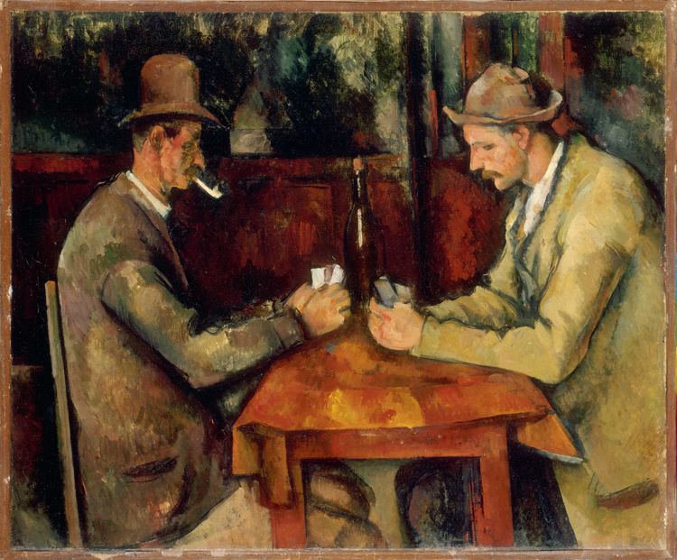 The Card Players Paul Czanne The Card Players 1895 Trivium Art History
