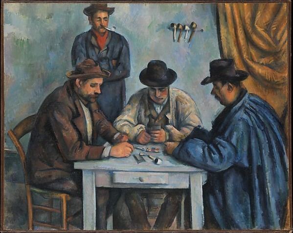 The Card Players Paul Czanne The Card Players The Met