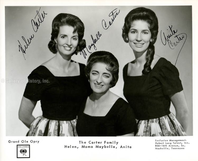 The Carter Sisters Mother Maybelle amp The Carter Sisters Photograph Signed with