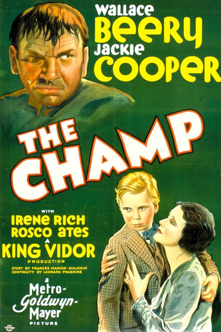 The Champ (1931 film) wwwgstaticcomtvthumbmovieposters4177p4177p