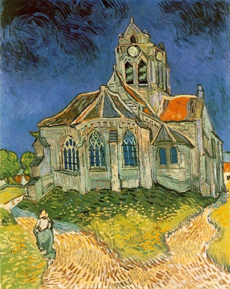 The Church at Auvers EPPH Van Gogh39s Church in AuverssurOise 1890